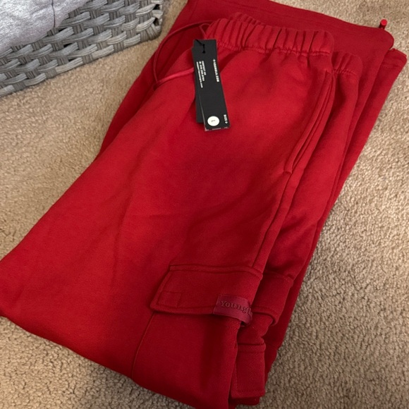 Cargo Red Kids Sweatpants - Picture 1 of 2